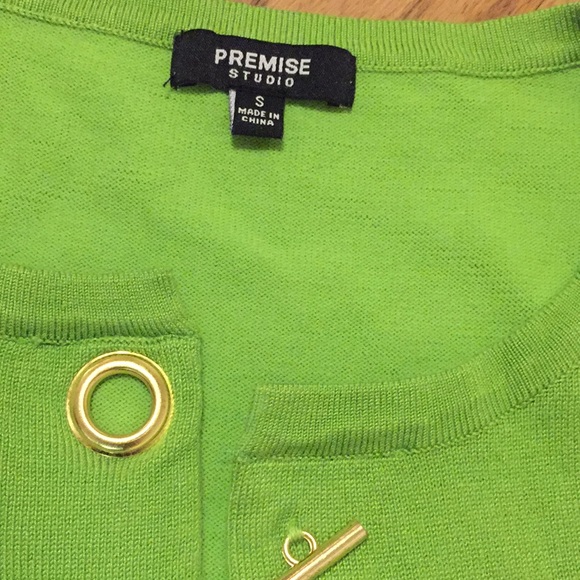 Premise Toggle Button Cardigan - Picture 8 of 8